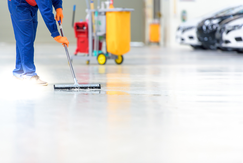 car-garage-floor Car Service Department